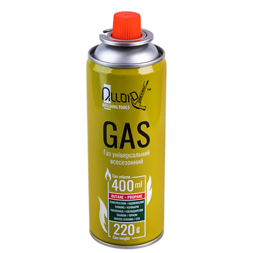 Газовий балон Alloid 220 г. Цангове з'єднання ((AGB-220))