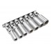 Набор головок 3/8" с карданом глубоких 7ед.дюймовые (3/8" - 3/4") 3077S FORCE