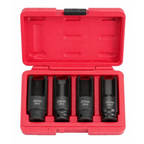 Набор головок для дизельных форсунок 25мм,27мм,29мм,30мм, 4пр. FORCE 904G13 F