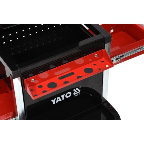 Табурет для мастера с двумя выдвижными ящиками YATO YT-08790