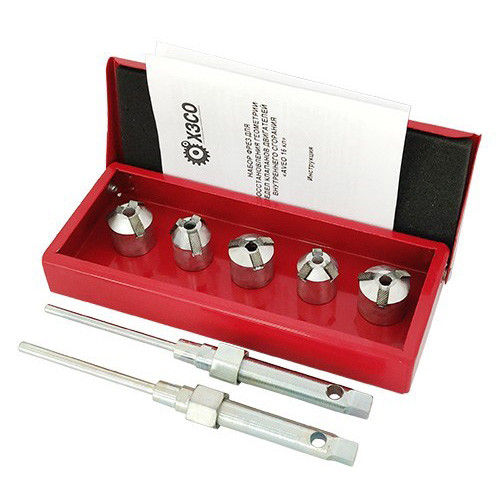 Набір фрез для відновлення геометрії сідел клапанів ДВЗ "AVEO" (8 та16 клапанні двигуни). ХЗСО SVCKAVEO16V