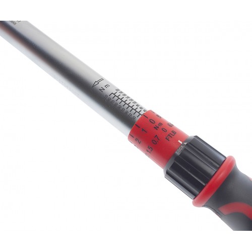 Динамометричний ключ реверсивний 1/2" 40~210Hм 531мм 6686 JTC