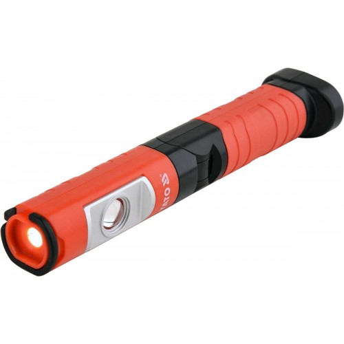 Фонарик многофункциональный аккумуляторный 5W COB, 500LM + 120LM YATO YT-08562