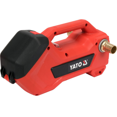  Насос аккумуляторный для воды и масла YATO: Li-Ion18В,380Вт,1800л/ч,3000 мА·ч,высота 22м. YT-85290