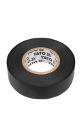 Электроизоляционная лента ПВХ 15мм × 20м × 0,13мм,черная. YATO YT-8159