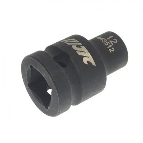 Головка торцевая ударная 1/2",TORX E12, длина 38мм. 443512 JTC