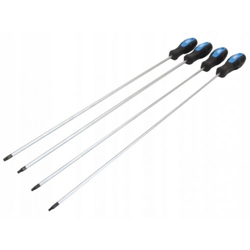 Набор удлиненных отверток TORX L- 450мм T15, T20, T25, T30 S-4SST SATRA