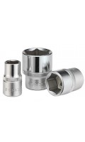 Головка торцевая 1/2",6-гранная, размер 15мм, длина 38мм. FORCE 54515 F