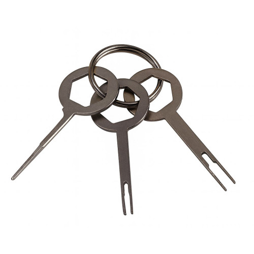 Комплект специнструмента для работы с авто/электроразъёмами 3шт. VAGER 1166433