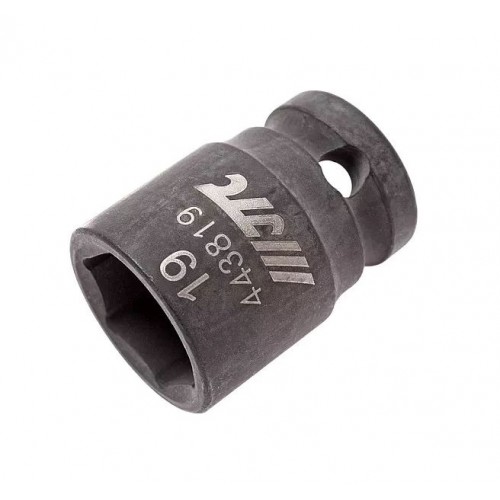 Головка торцева ударна 1/2", 6-гранна,19мм. 443819 JTC
