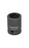 Головка торцевая ударная 1/2",21мм,6-гранная, короткая, длина 40мм. TOPTUL KABA1621
