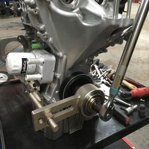 Набор для замены шкива коленвала 3 цилиндровых FORD EcoBoost Turbo/Ti-VCT 1,0 и 1,1 л. KB01002 KB Global