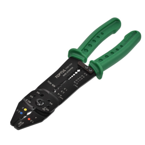 Кліщі для обтиску клем і зняття ізоляції.TOPTUL DIBB1009
