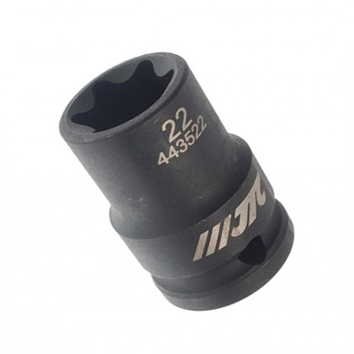 Головка торцева ударна 1/2",TORX E22, довжина 38мм. 443522 JTC