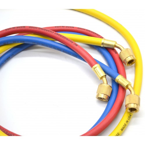 Комплект шлангов стандартных 3 х 90 см резьба 1/4" х 1/4" MC-40336 MASTERCOOL