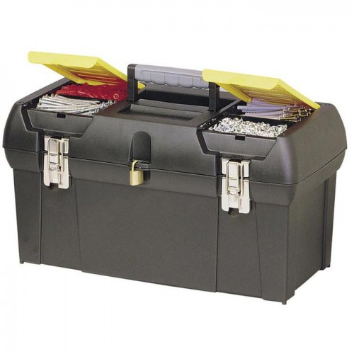 Ящик для инструмента Stanley Millenium 19" металлические замки, 492х260х248 мм. (1-92-066)