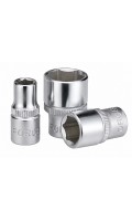 Головка торцевая короткая 6-гранная,квадрат 1/4", 5,5мм, длина 25мм. FORCE 525055 F