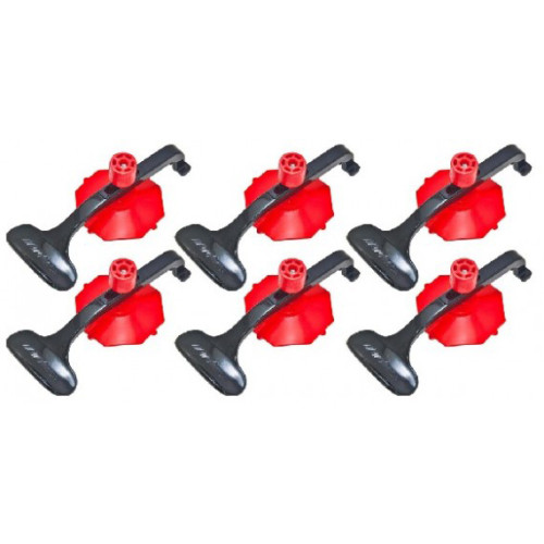 Набор вакуумных держателей для панелей 78мм,6шт. 7734 JTC