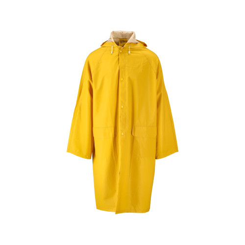 Плащ з капюшоном водонепроникний жовтий VOREL, розм. XL (74631)