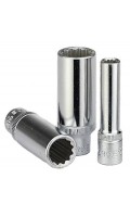Головка торцева глибока 1/4",12-гранна, 8мм. FORCE 5295008 F
