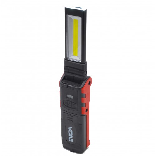 Аккумуляторный фонарь "VOIN" , 5W-COB+2 х 3W XPE/ 2000mAh (VL-106)