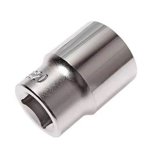 Головка торцева 1/2", 6-гранна, 20мм. 43820 JTC