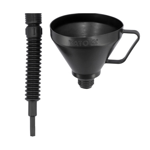 Лейка с гибким носиком 150мм,для рабочих жидкостей. YATO YT-0692