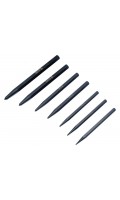 Кернеры разметочные YATO l=100-140 мм; Ø= 1.5-6мм, компл. 7 шт. YT-47170