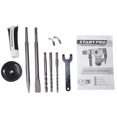 Перфоратор 1600Вт, 4Дж, SDS+ Start Pro SRH-1600