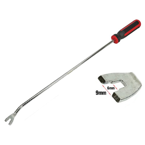 Съёмник клипс удлинённый 500мм, профиль 6мм/9мм. 3766 JTC