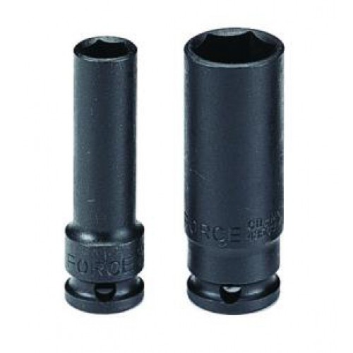 Головка ударна глибока 1/4",6-гранна,11мм, довжина 50мм. FORCE 4255011 F