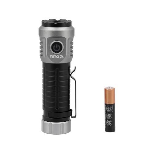 Фонарь поисковый YATO аккумулятор Li-PO 3,7 В 2 АГод, 20 Вт, 7 режимов YT-085611