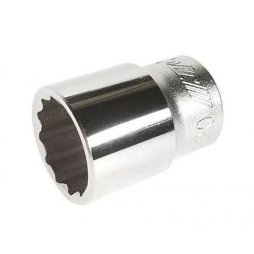 Головка торцевая 1/2",12-гранная, 20мм. 43920 JTC