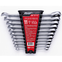 Набор ключей рожково-накидных трещоточных 11пр. (8-19мм) JBC-51112