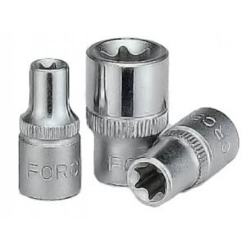 Головка торцева 3/8",TORX E10, довжина 28мм. FORCE 53610 F