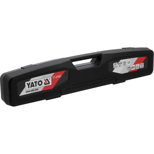 Ключ динамометрический двухсторонний YATO YT-07697, 1/2", 50-330 Нм, 550 мм