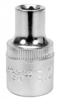 Головка торцевая TORX 1/2", E10, длина 38мм. YATO YT-05220