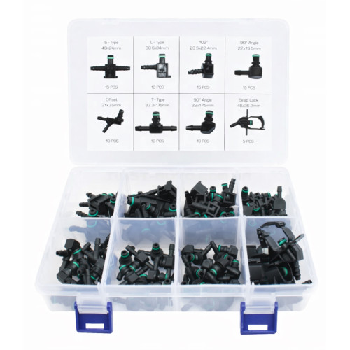 Набор разъёмов обратного трубопровода дизельного топлива, 85шт. ASTA A-TC544