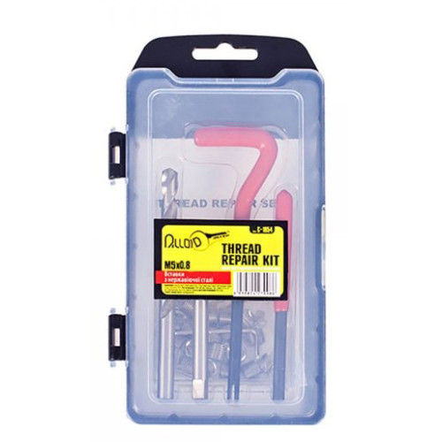 Набор для восстановления резьбы (M5×0,8). Alloid НР-1052