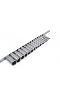 Набор головок длинных 3/8" 16ед.   6~22мм   (на планке) TOPTUL GAAQ1202U
