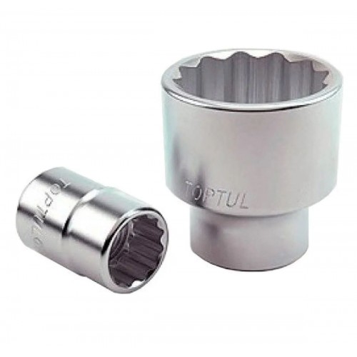 Головка торцевая 3/4", 12-гранная,65мм, длина 82мм. TOPTUL BAEB2465
