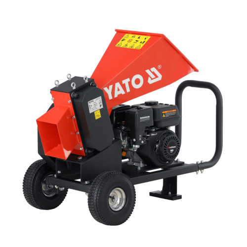 Измельчитель веток бензиновый YATO 4,1кВт,196см³,ø 60мм. YT-86160