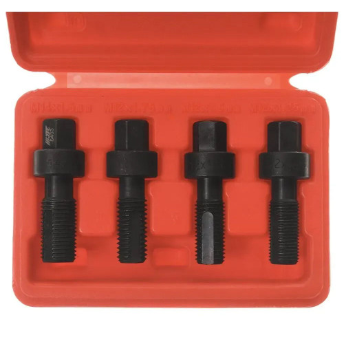 Набір мітчиків для відновлення різьби маточини колеса (М12×1.25–М14×1.5),4од. 5433 JTC