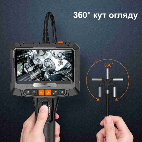 Боросокоп с камерой 6мм шарнирным зондом с углом поворота D450S6-V