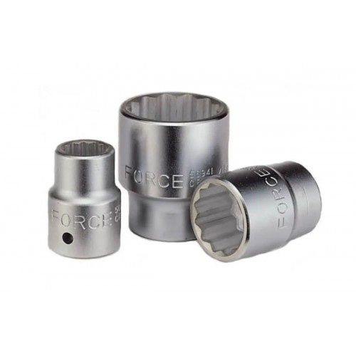 Головка торцевая 3/4",12-гранная, 65мм, длина 82мм. FORCE 56965 F