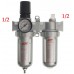 Блок подготовки воздуха 1/2” с металлическим переключателем, давление 250 PSI 5558 JTC