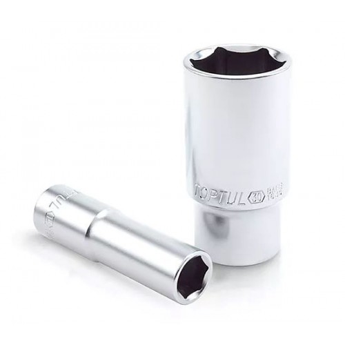 Головка торцевая глубокая 1/2",6-гранная 25мм. TOPTUL BAEE1625