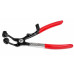 Кліщі для зняття пружинних хомутів кутові. KBGlobal KB04089