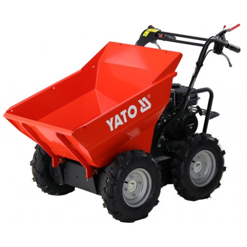 Самоскид-міні бензин. YATO P= 4.1 кВт, двиг- 196см3, вантажопід- 300кг, швидк.- 3,6 км/год бак- 3,6л