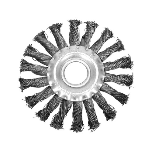 Щетка дисковая, витая VOREL Ø-115мм [06982]